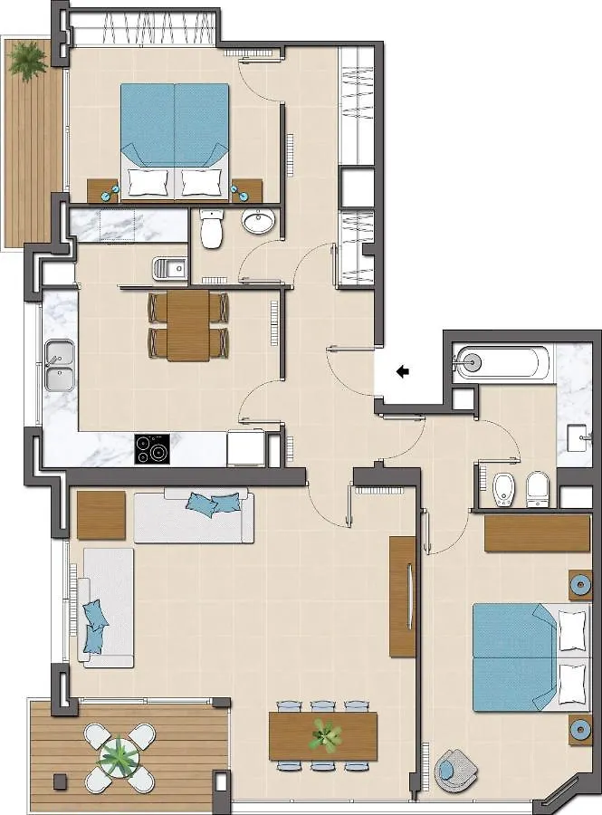 Apartaments Tropic Lloret de Mar Appartement