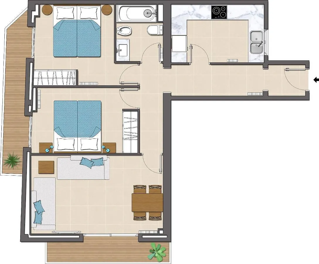 Apartaments Tropic Lloret de Mar 0*,